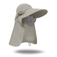 thumbnail image 4 of Chapeau Pare-Soleil UPF+50 pour Femmes à Rabat Détachable, Pliable, à Grand Bord, Protection UV, Masque Facial, 4 of 5