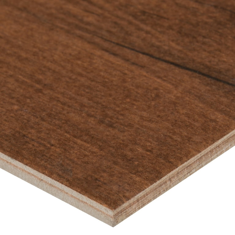 Arbor Chestnut 6 in. x 36 in. Porcelain Floor and Wall Tile (15 sq