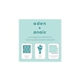 thumbnail image 3 of aden + anais Essentials 100% Muslin Cotton Swaddle Blanket, Unisex, 4 Pack, Keep Rising, 3 of 9
