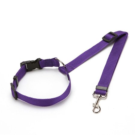Kitten Retractable BackSeat Safety Safety Belt Lead Leash Dog Leash Car Seat Belt Pet Seatbelt Leash Pet Accessories Dog Collar PURPLE