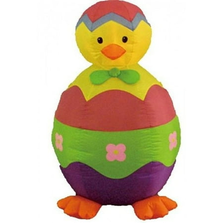 BZB Goods 4' Easter Inflatable Hatching Chick