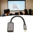thumbnail image 4 of Aluminum Portable USB C Adapter, 8K 30Hz USB C To Mini  Cable, 8.1Gbps USB C To Mini  Adapter Bidirectional Screen Projection, For Laptop, For Tablet, For Pc, 4 of 8