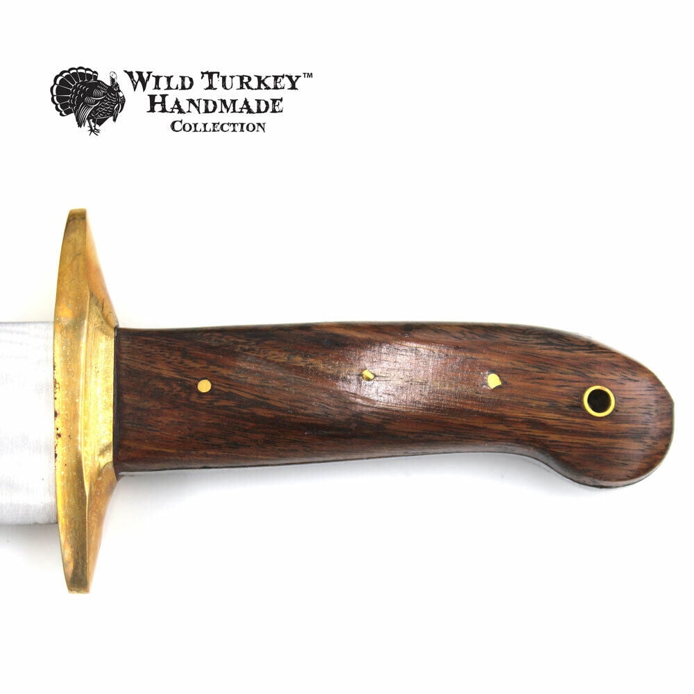 Wild Turkey Handmade Collection 17.25" Fixed Blade Hunting Knife