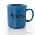 thumbnail image 4 of Gibson Home Thoughtful Morning 4 Piece 26 Ounce Stoneware Cup Set in Assorted Colors, 4 of 8