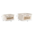 thumbnail image 4 of happimess Reed Southwestern Hand-Woven Rattan Nesting Baskets with Handles, White Wash/Kubu Gray (Set of 2), BSK1005A-2SET, 4 of 11