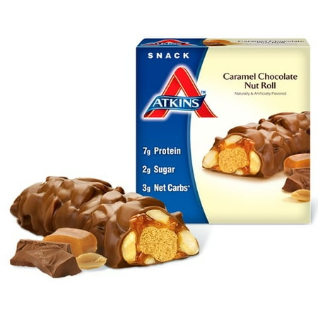 Atkins Adv Caramel Choc Nut Roll