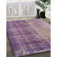 thumbnail image 2 of Ahgly Company Indoor Rectangle Contemporary French Lilac Purple Persian Area Rugs, 3' x 5', 2 of 6