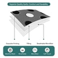 thumbnail image 6 of 3 Pieces Twin XL Quilt Set,Black and White Polka Dots Gray Soft Bedding Sets with 1 Quilt & 2 Pillow Shams,Modern Minimalist Style Summer Bedspread Lightweight Coverlet Comforter for All Season, 6 of 8