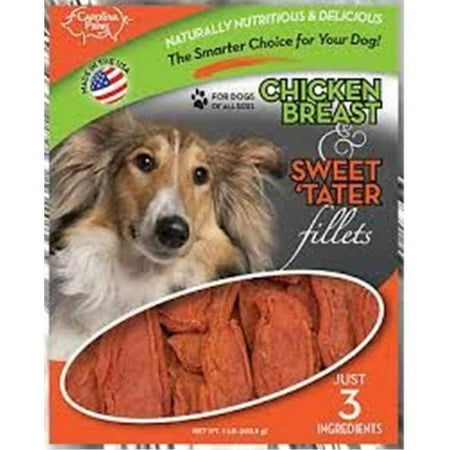 UPC: 0637255450801 | Carolina Prime Chicken Breast and Sweet ?Tater Fillets Dog Treats  16 oz