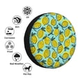 thumbnail image 4 of Fotbe Lemon1 Funda de Llanta de Repuesto con Estampado, Engrosada, Ajuste Universal para Jeep, Remolque, RV, SUV, Camión-17 inch, 4 of 6