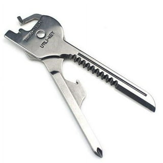 Hy-Ko KC625 Tiny Multi-Tool Hammer Key Chain, Black/Silver – Toolbox Supply