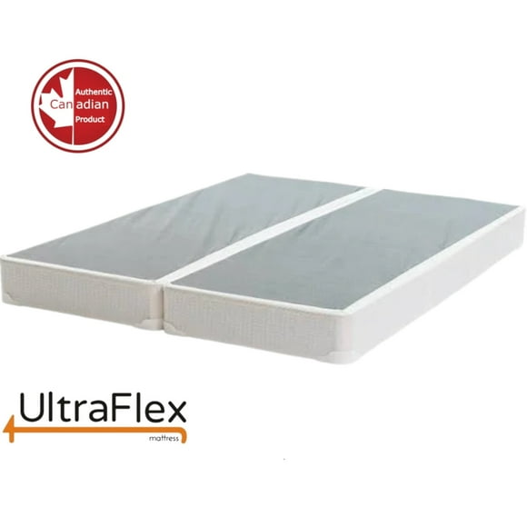UltraFlex Premium Wood Boxspring Foundation (Base) For Mattress Support (Made in Canada)