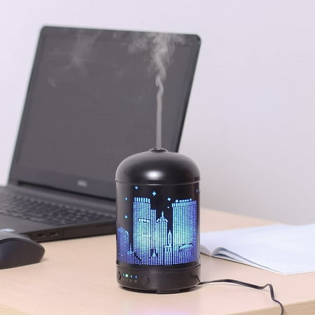 Aromatherapy Aroma Diffuser Lamp with 7 Color Night Light
