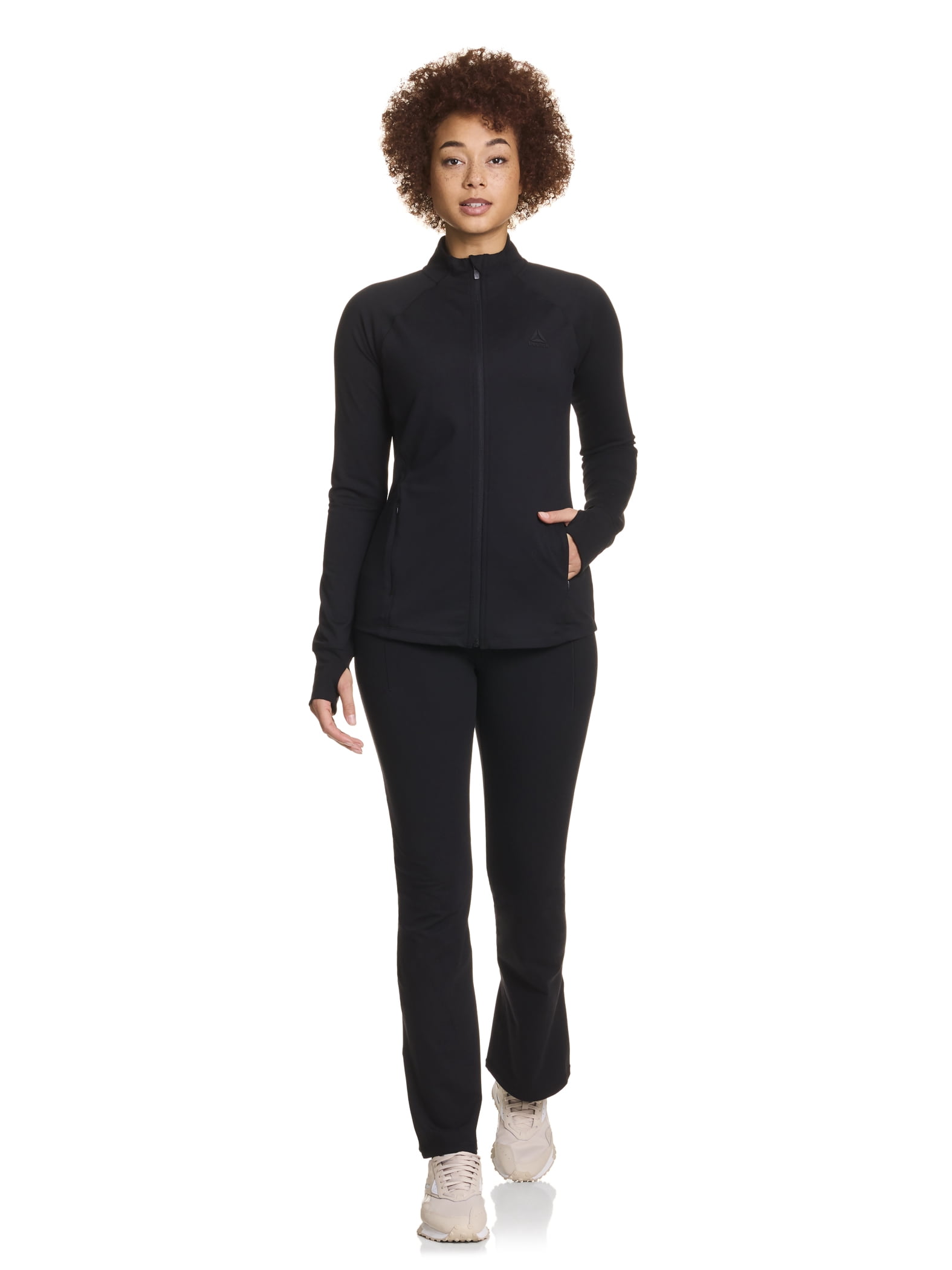 Reebok Women's and Women's Plus High Rise Reflex Flare Legging, Sizes XS-4X