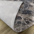 thumbnail image 5 of Ambesonne Marble Print Place Mats Set of 4, Ceramic Style Grunge, Standard Size, Tan Beige Dark Taupe, 5 of 6