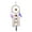 B, variant on Heart Dream-catcher Wind Chimes Metal Garden Decoration for Home and Outdoor Auspicious and Beautiful