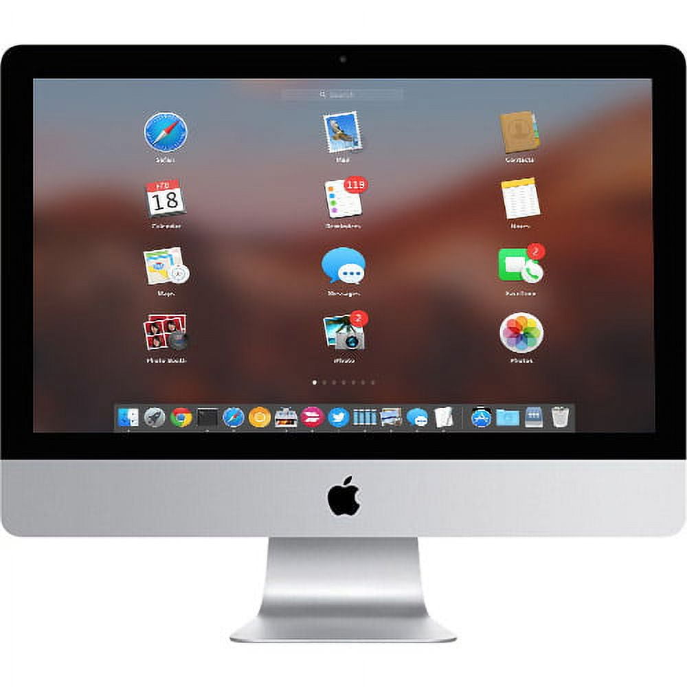 Restored Apple iMac 21.5 All in One Desktop Computer Intel Core i5  Processor 8GB Memory 1TB HDD Webcam Wi-Fi Bluetooth Mac OS Mojave (2017)  (Refurbished) 