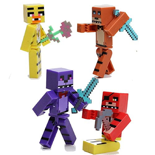 fnaf minecraft figures