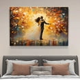 thumbnail image 4 of Painting Of Couple Dancing Canvas Poster Bedroom Decor Sports Landscape Office Room Decor Gift,Frame-style,16x24inch(40x60cm), 4 of 8