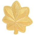 thumbnail image 3 of Metal US Army Major O-4 Rank Insignia  22K Gold Plated - Sold as Pair, 3 of 6