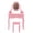 Pink, variant on Ktaxon Kids Play Makeup Vanity Set with 3-Color Light, Girls Vanity Dresser Desk with Matching Stool, White