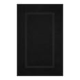 thumbnail image 3 of Cotton Paradise 100% Cotton Bath Mats for Bathroom Floor Set of 2 Pack, 20x34 Soft Absorbent Washable Quick Dry Tub Bathmat, Black, 3 of 7