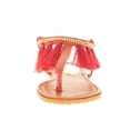 thumbnail image 2 of Victoria K Women's Fringe Design sandals, 2 of 4