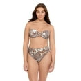 thumbnail image 3 of Sofia by Sofia Vergara Women's Ring Front Bandeau Bikini Top, Sizes XS-XL, 3 of 4