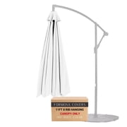 Covered Living 11ft Cantilever Hanging Umbrella 8 Rib Replacement Canopy Off White (Canopy Only)