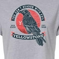 thumbnail image 3 of Yellowstone  - Cant Reason With Evil Crow  - Juniors Cropped Cotton Blend T-Shirt, 3 of 6