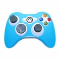 thumbnail image 3 of BLUE GLOW in DARK Xbox 360 Game Controller Silicone Case Skin Protector Cover, 3 of 3