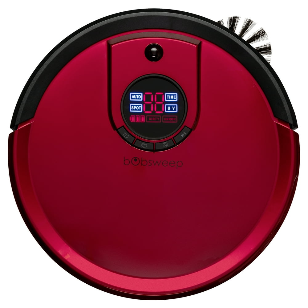 bObsweep Standard Robotic Vacuum Cleaner and Mop, Rouge