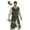 Green, variant on VZQI Men’s Medieval Sleeveless Tunic with Belt, Renaissance Viking Knight Costume Top for Halloween Cosplay LARP