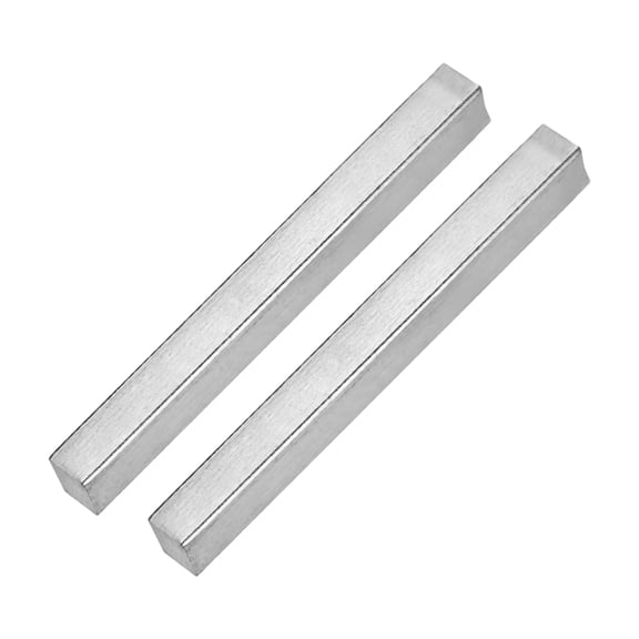 Uxcell 2-Pack Door Knob Spindle, 3 x 0.3 Inch/ 70 x 8 mm Door Knob Spindle Replacement Parts for Door Knobs [Silver Tone]