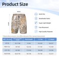 thumbnail image 4 of Cauagu World Map With Animals Print Swim Trunks for Men,Youth Boys Swim Shorts Compression Liner Beach Shorts Boys' Swimming Shorts 7-20 Years Bathing Suit-Medium, 4 of 7
