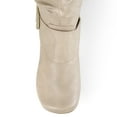 thumbnail image 5 of Journee Womens Paris Wide Calf Hidden Wedge Riding Boots, 5 of 10