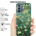 thumbnail image 3 of CoverON Art Design For Motorola Moto G Stylus 2022 Phone Case, Flexible Soft Rubber Slim TPU Cover, Van Gogh Almond Blossom, 3 of 8