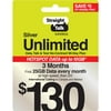 Straight Talk $130 Silver Unlimited Talk, Text & Data 90-Day Prepaid Plan + 5GB Hotspot Data + Int'l Calling e-PIN Top Up (Email Delivery)