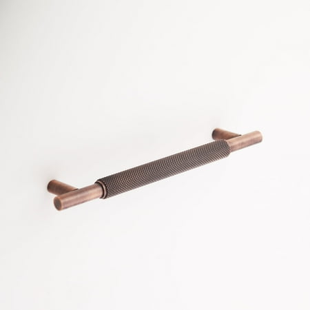 Grayson Knurled Solid Brass Drawer Pull