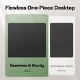 thumbnail image 5 of CHITOOMA 55 x 30 Electric Standing Desk with One-Piece Desktop, Sit Stand Desk with Thickened Tabletop, Height Adjustable Stand Up Desk with Cable Management for Home, 5 of 6