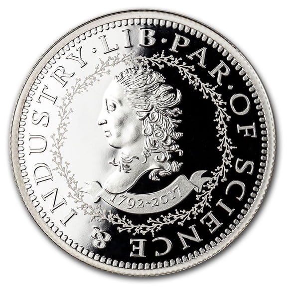 1792-2017 1 oz Proof Silver Half Disme 225th Anniversary