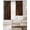 White, variant on Retro Wooden Board Blackout Curtains for Bedroom - 84 Inch Long Light Blocking 2 Panels Set, Western Country Farmhouse Brown Wood Thermal Insulated Living Room Drapes Grommet Window Curtains 52"x84"