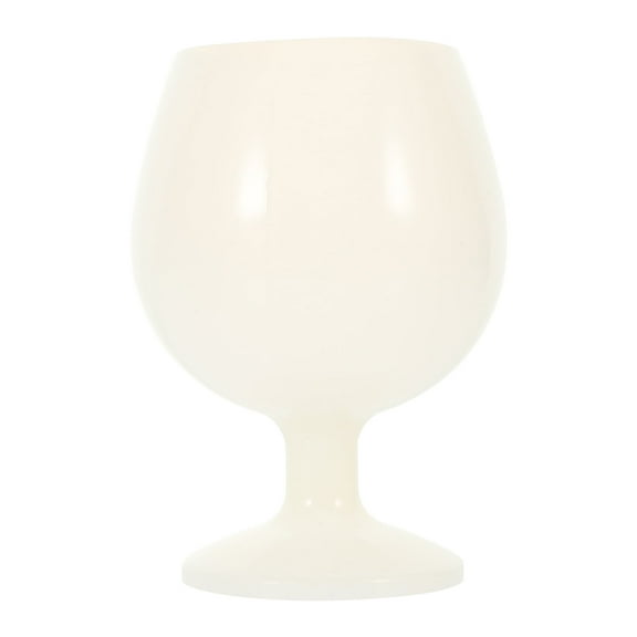 Myenne Silicone Red Glasses: Stemmed Tumbler Unbreakable Drinking Glasses Glassware