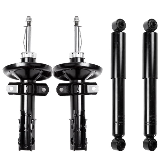 Shocks,SCITOO Front Rear Struts Shock Absorbers fit 2003 2004 2005 2006 2007 for Saturn Ion compatible with 333461 333462 343308 Set of 4