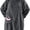 Grey, variant on Adult Plush Big Mouth Monster Onesie - Funny Unisex Hooded One-Piece Pajamas Halloween Costume, Soft Loungewear & Wearable Blanket for Cosplay(Sizes S-XXL)