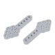 thumbnail image 5 of Montaje del amortiguador Hugo para RC Car Amortiguador Ajuste Ángulo Soporte ForAxial SCX10 90046 D90 D110 Aleación de aluminio Titanio, 5 of 5