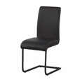 thumbnail image 1 of ACME Gordie Side Chair in Black PU, 1 of 3
