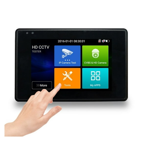 IPC1800plus 8MP CCTV TESTER H265 264 4 Inch 4K Security Tester Monitor Analog IP Camera Monitor With AHD/TVI / CVI CVBS