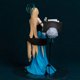 thumbnail image 4 of Figuras de anime de archivo azul, figura de Itinose Asena, vestido ceremonial, estatua GK, modelo de colección de muñecas, decoración de habitación, juguete de regalo para niño, 4 of 4