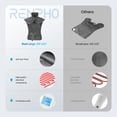 thumbnail image 4 of RENPHO Weighted Heating Pad for Neck and Shoulder, FSA HSA Eligible, 24"x33", Gray, 4 of 9